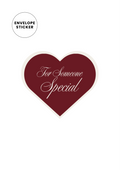 “For Someone Special” Envelope Sticker