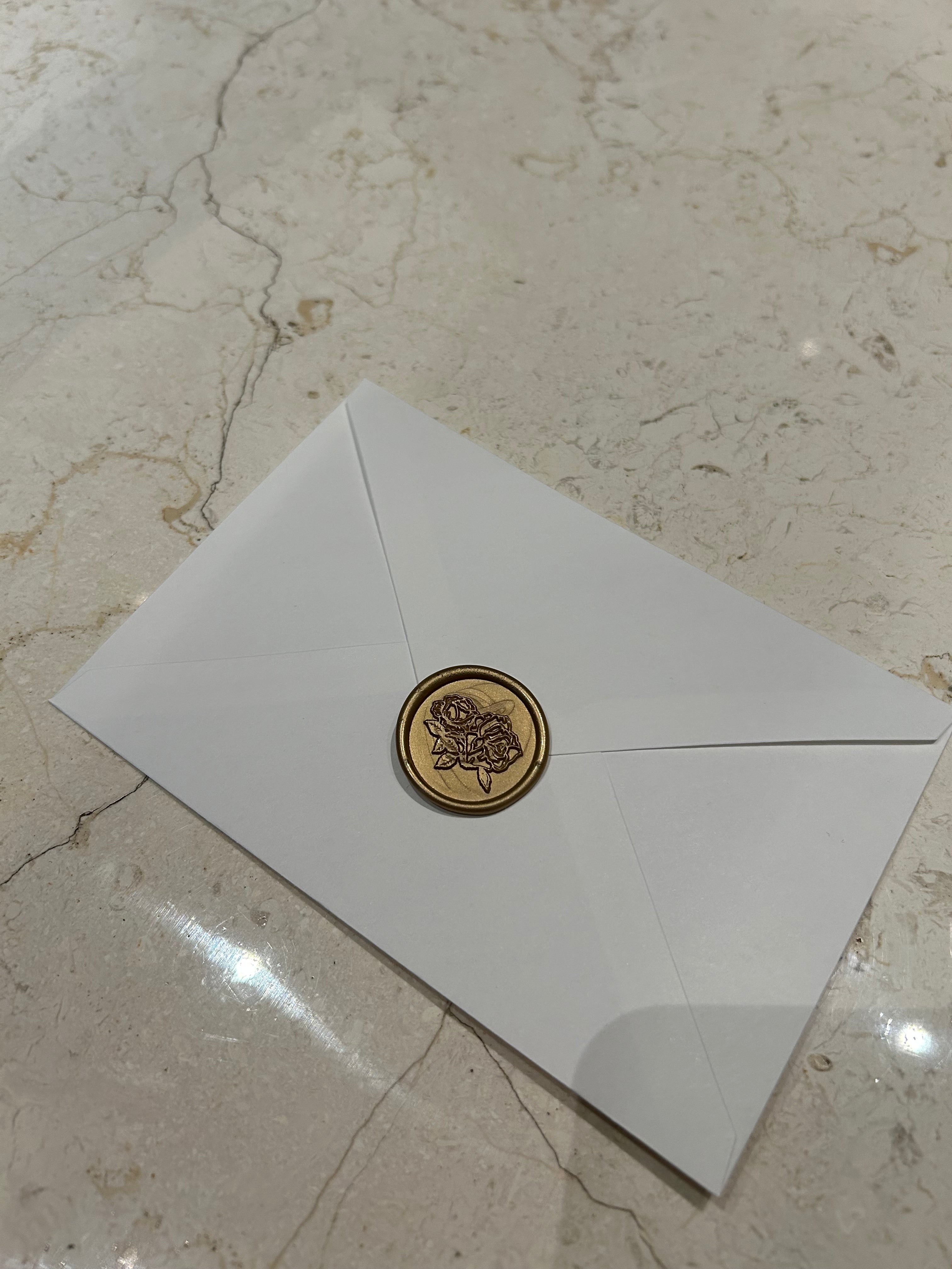 “Wax” Envelope Sticker