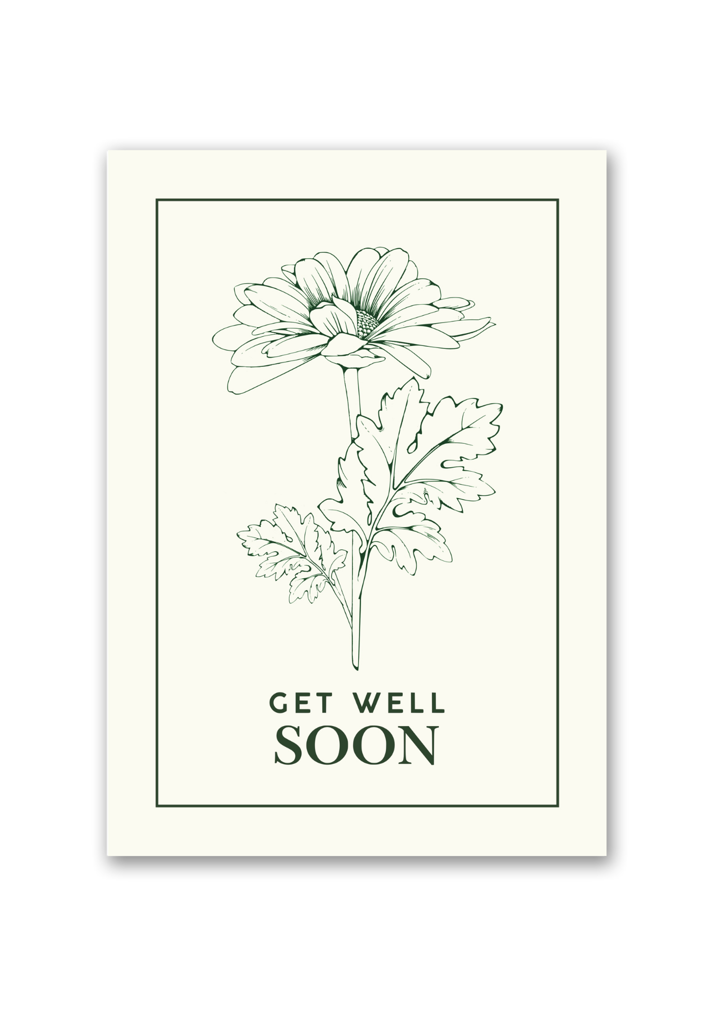 “Get Well Soon” Card