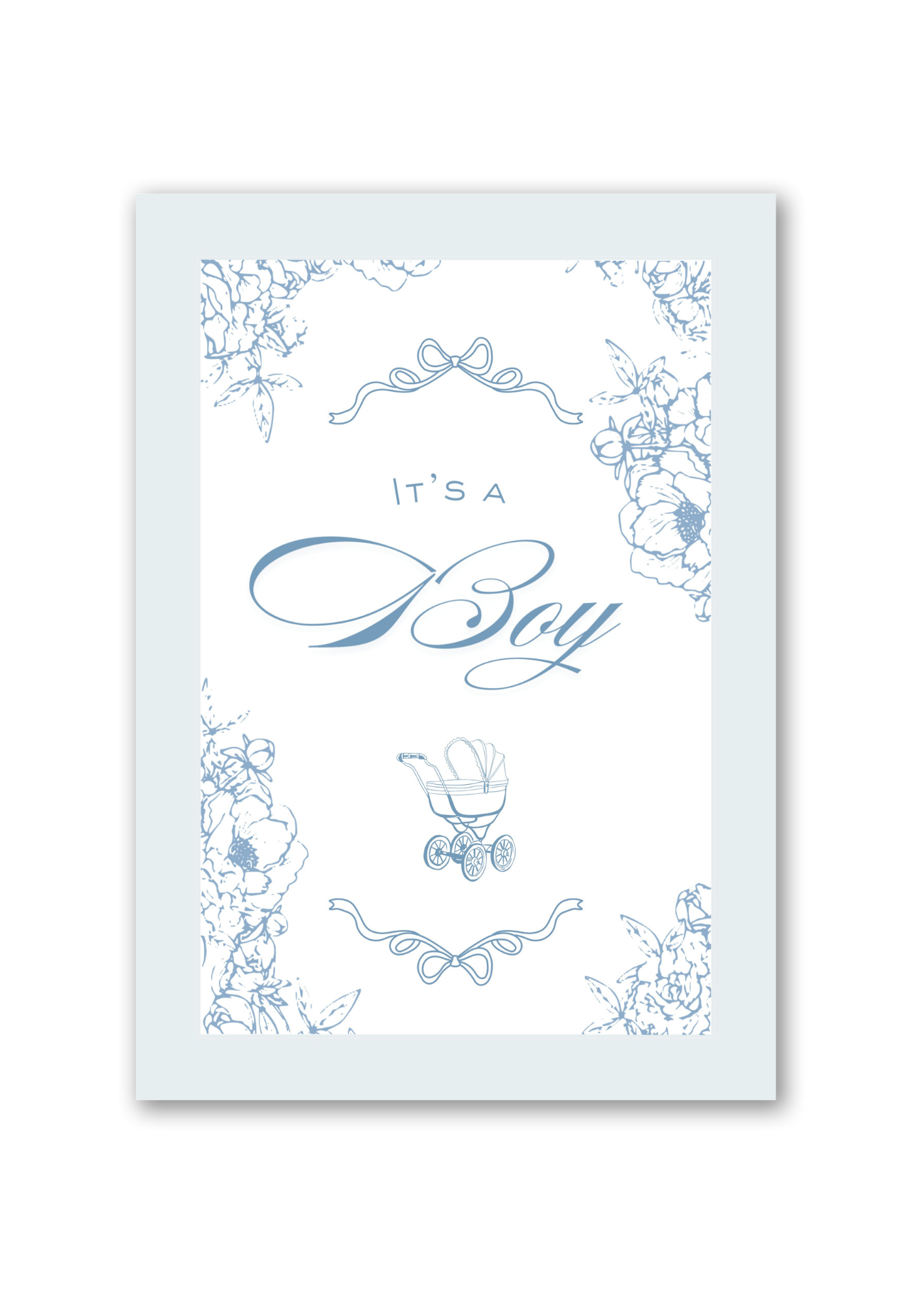 “It’s A Boy” Card